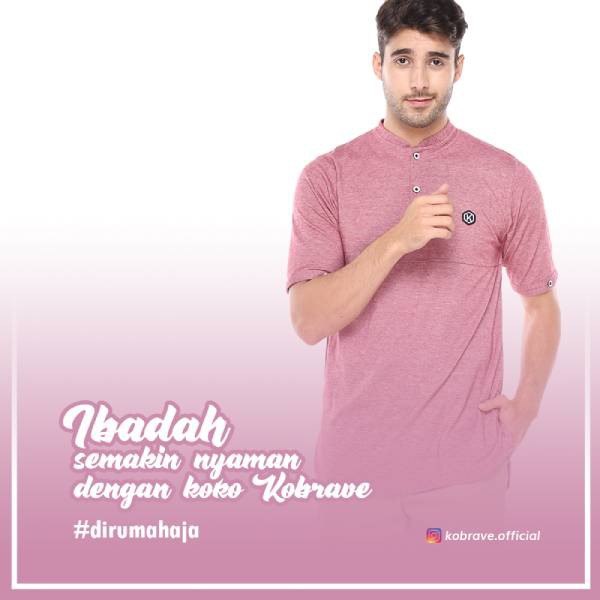 Baju Koko Pria Koko Abidzar Series KOBRAVE Busana Muslim Pria Promo COD