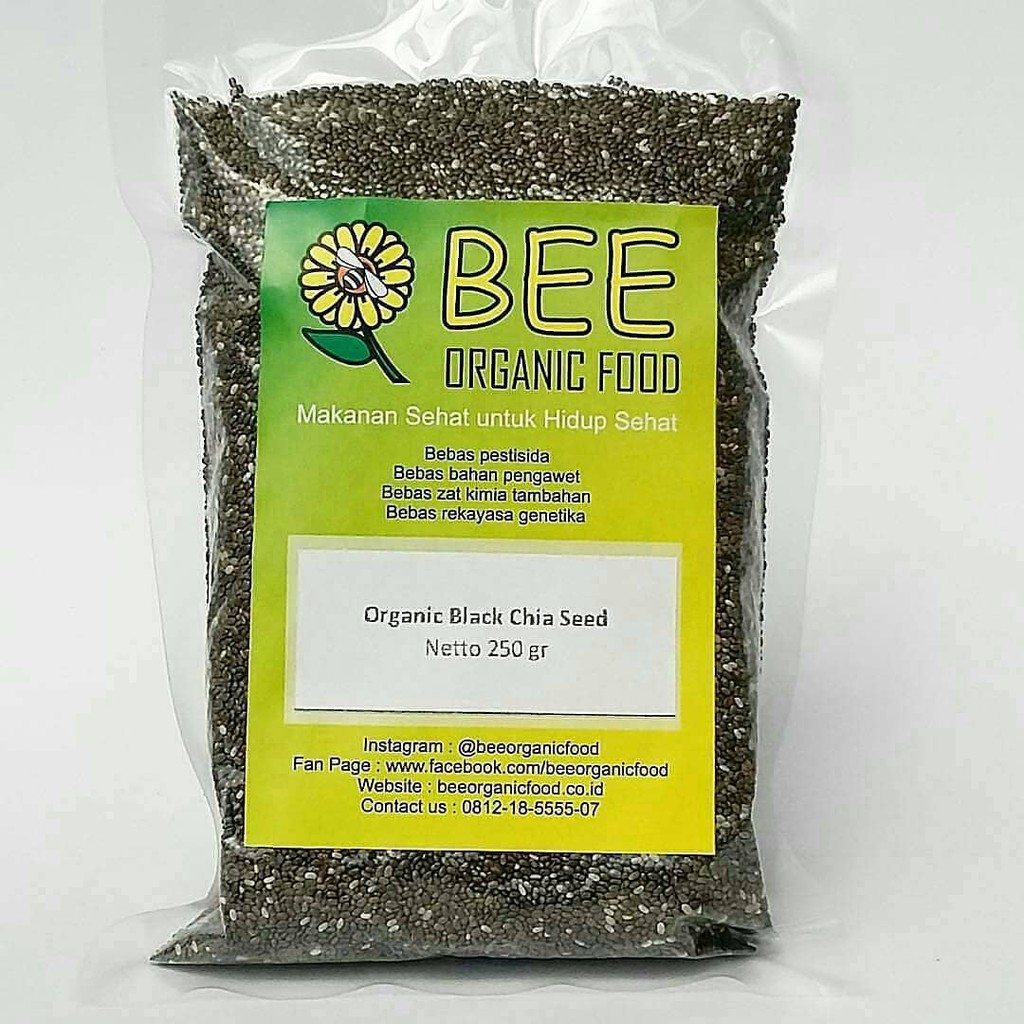 

Organic Black Chia Seed 250 gr