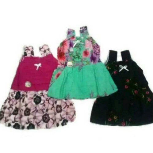 Dress Baju Batik anak perempuan