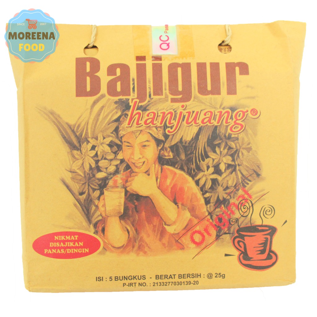 

HANJUANG - Bajigur Kantong Original (5 pcs @31gr)