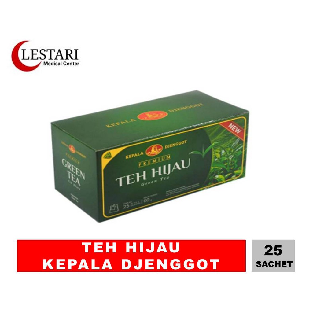 

Kepala Djenggot Premium Teh Hijau [Box / 25 sachet]