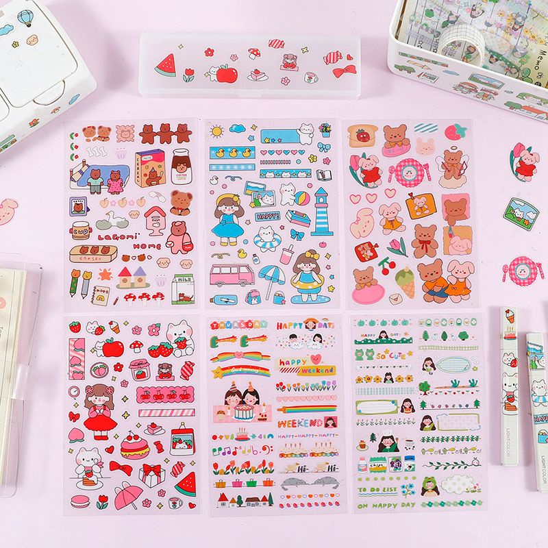 

STICKERS FANCY LUCU - BEAR STICKERS - CUTE STICKERS