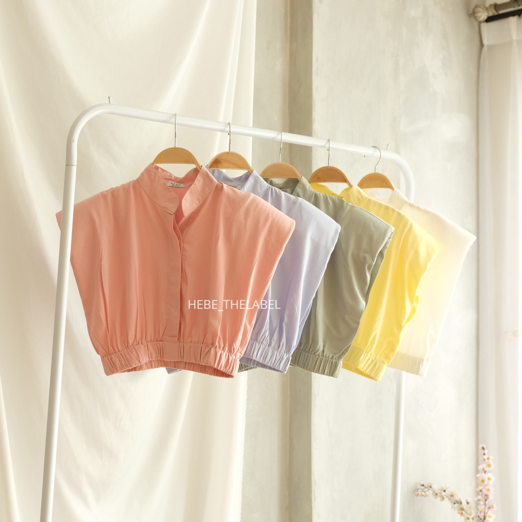 Elda Top - Crop Top Atasan Wanita