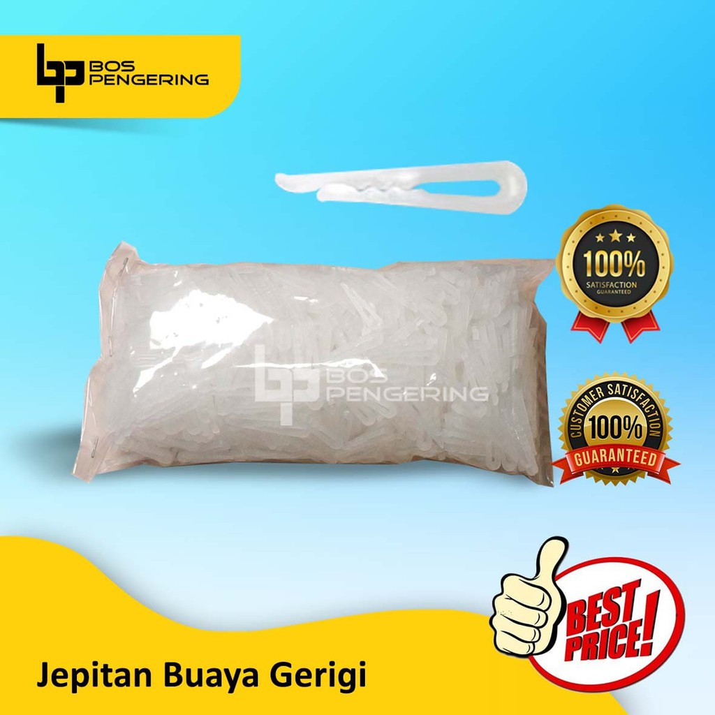 Jepit Pakaian Laundry - Jepitan Buaya Gerigi Jepit Baju 1 Pack (970) Murah