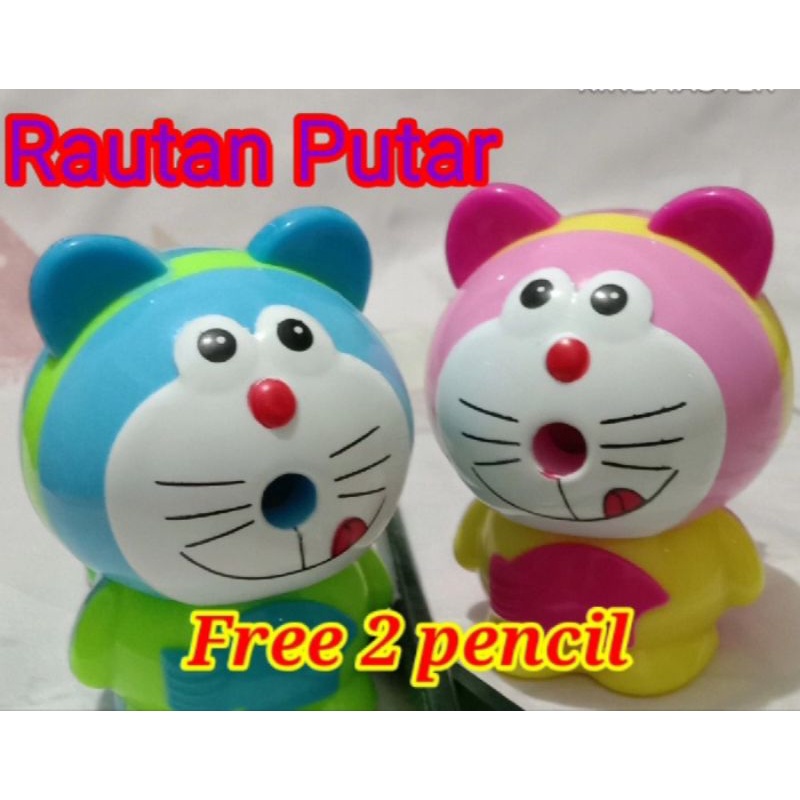 

Rautan Putar Aneka Karakter free 2 pencil