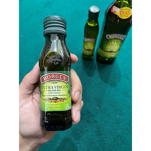 Extra Virgin Olive Oil BORGES-Minyak Zaitun BORGES original 125 ml.