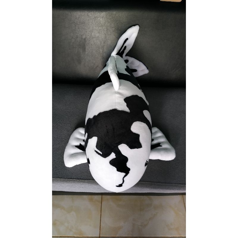 Boneka ikan koi 90 cm shiro