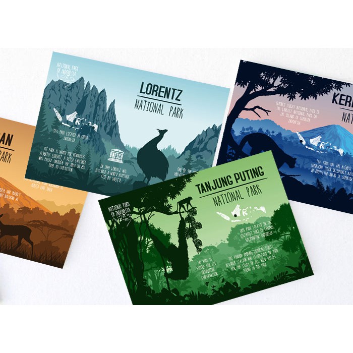 

Kartu Pos NATIONAL PARK - Postale