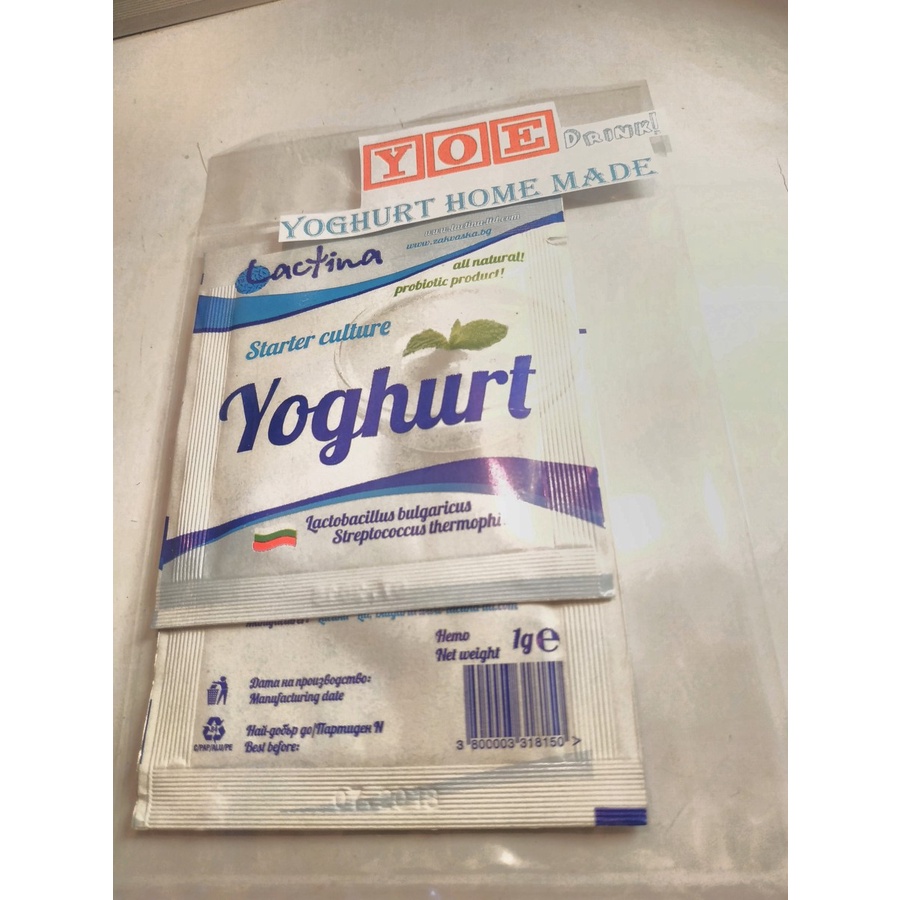 

GRA Bibit yogurt Lactina Orinal "kental dan padat jika dipadukan dengan lacto b+