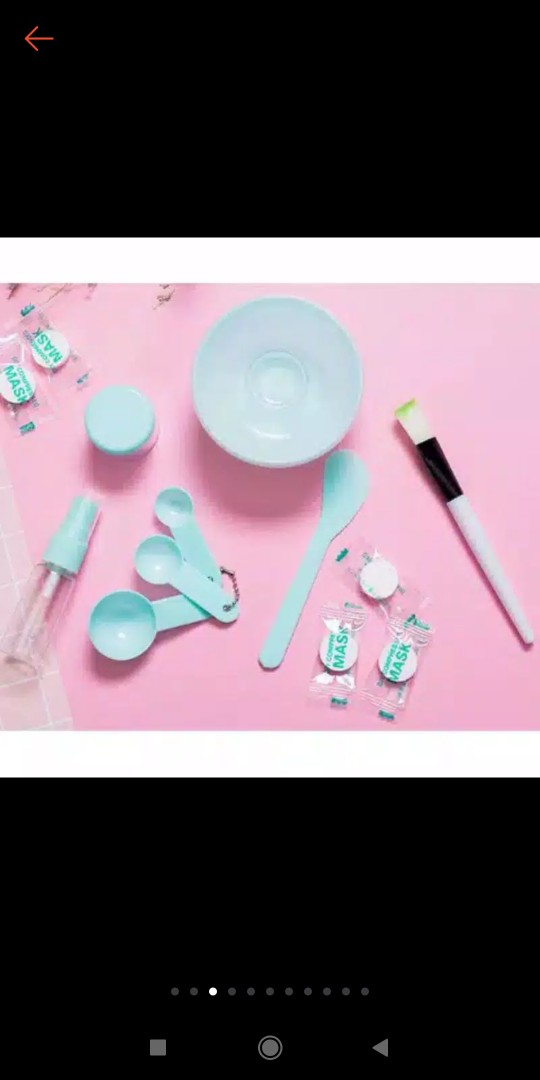 Alat Maskeran 8 In 1 / Kuas Alat Make Up / Mask Bowl / Mask Tool / Makeup Tool