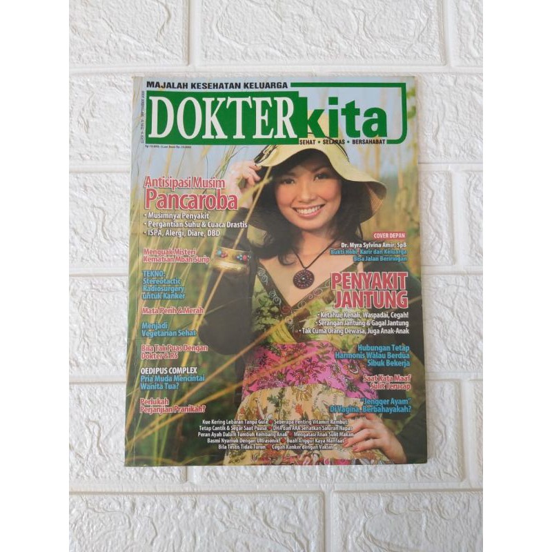 Majalah Kesehatan Keluarga DOKTER KITA Preloved