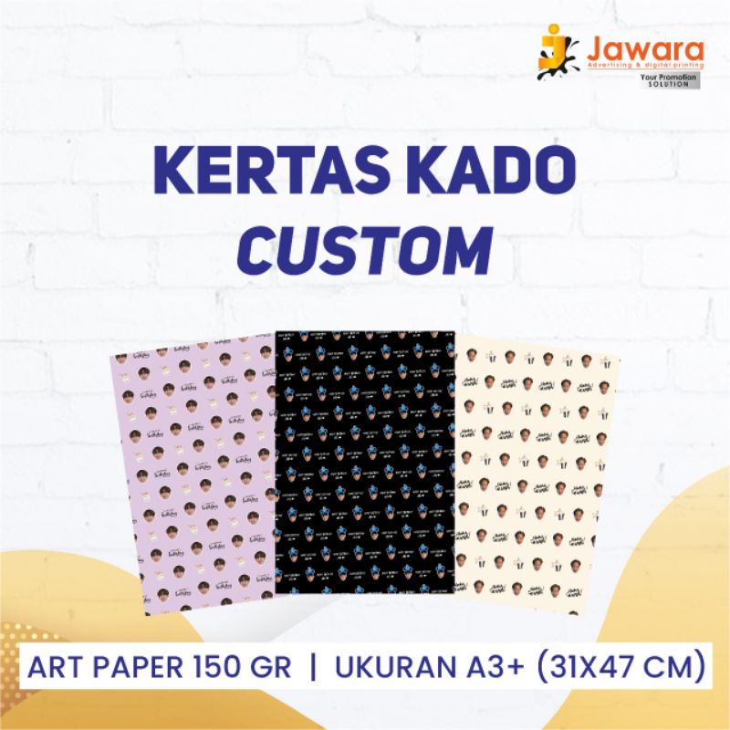 

Kertas Kado Custom PONOROGO,MAGETAN,NGAWI,MADIUN,TULUNGAGUNG,PACITAN, JAWARA PRINT (MINIMAL ORDER 8)