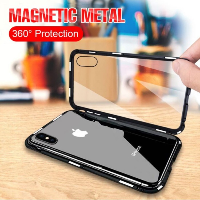 Casing ViVo Z1 PRO Phone Case Magnetic Magnet Metal Glass
