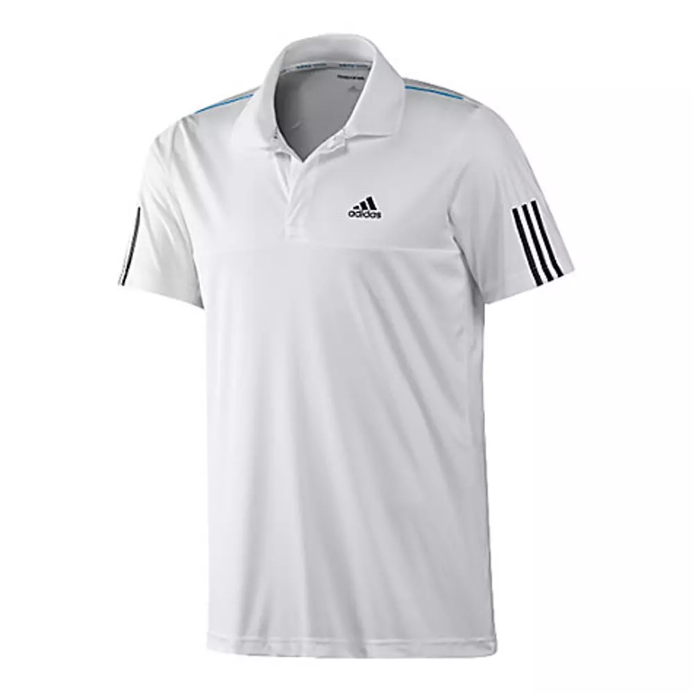 Polo Shirt Adidas Golf  Stripes Baju Pria  Shopee Indonesia