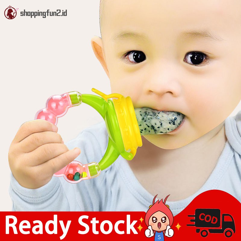 Gigitan Makanan Tongkat Molar Makanan Bayi Buah Suplemen Empeng