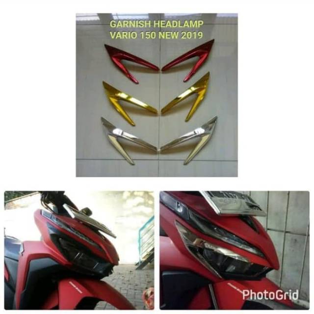 garnis Lampu Vario 150-125 New 2018/Garnis lampu /aksesoris vario 125-150 New