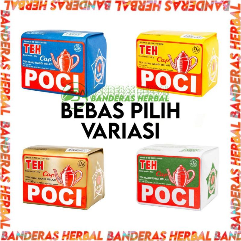 

Teh Poci Tubruk Bebas Pilih Variasi Teh khas Tegal (40gr)