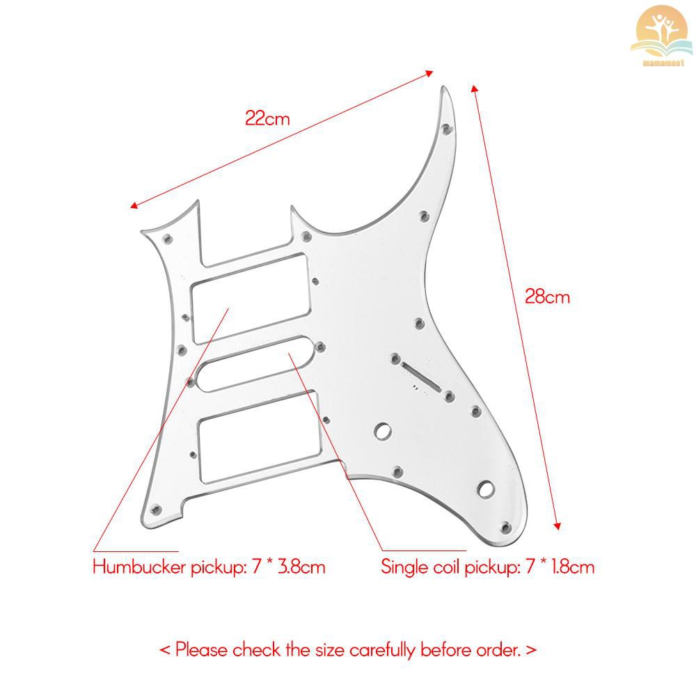 Pickguard Scratch Pengganti Bahan Pvc Warna Kuning Mutiara 3 Lapis Untuk Ibanez G250 Gitar Elektrik