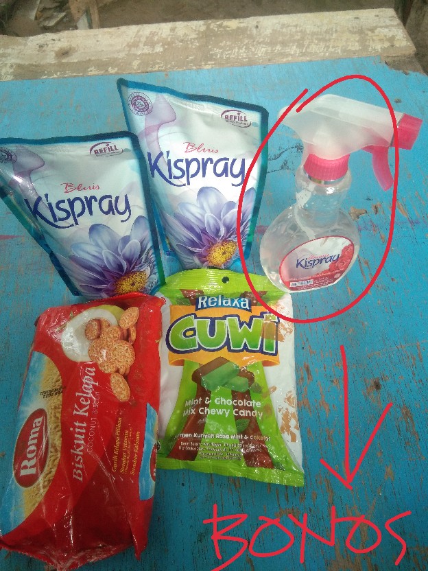 Kispray Refil 300 Ml