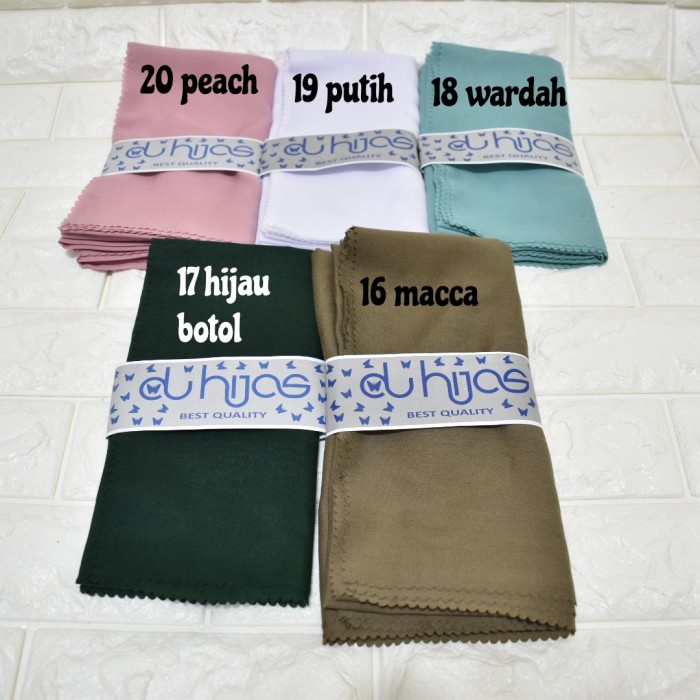 Xs201 Jilbab Segi Empat Voal Laser Cut Magical Hijab Segi Empat Polos - 1 Pink Salem 120E20Pgo