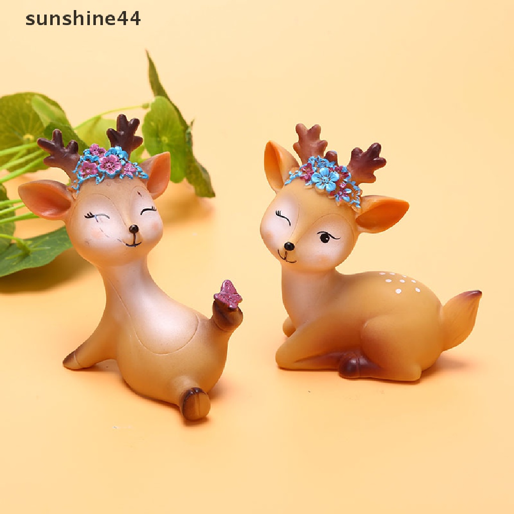 Sunshine Sika Miniatur Rusa Untuk Dekorasi Kue