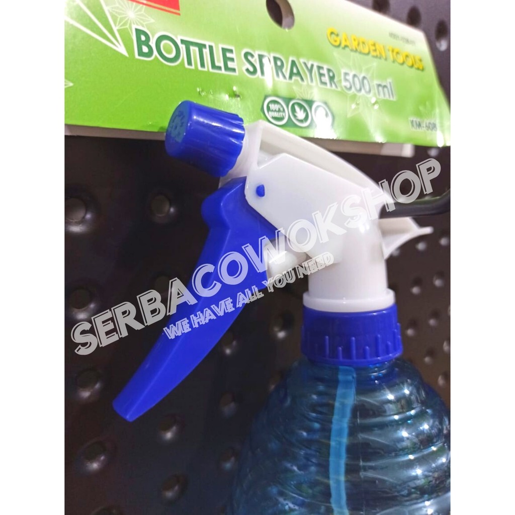 Kenmaster Botol Semprotan Sprayer Air 500 ml KM-608 Serbaguna Burung Termurah Berkualitas