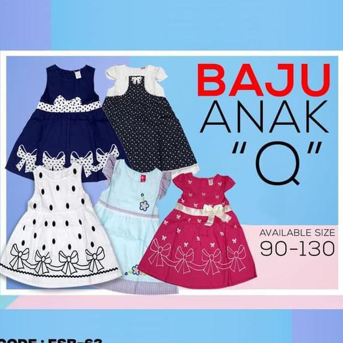  Baju  Fashion Dress Anak Wanita Baju Balita  ANAK PEREMPUAN 