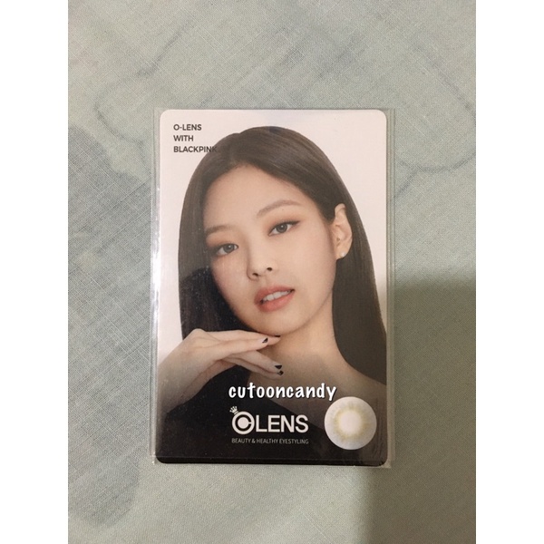 jennie blackpink olens photocard (booked)