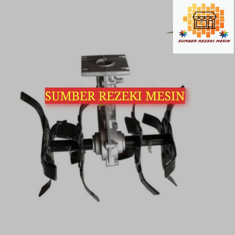 Kepala Penyiang Gulma model Rotary Weeder