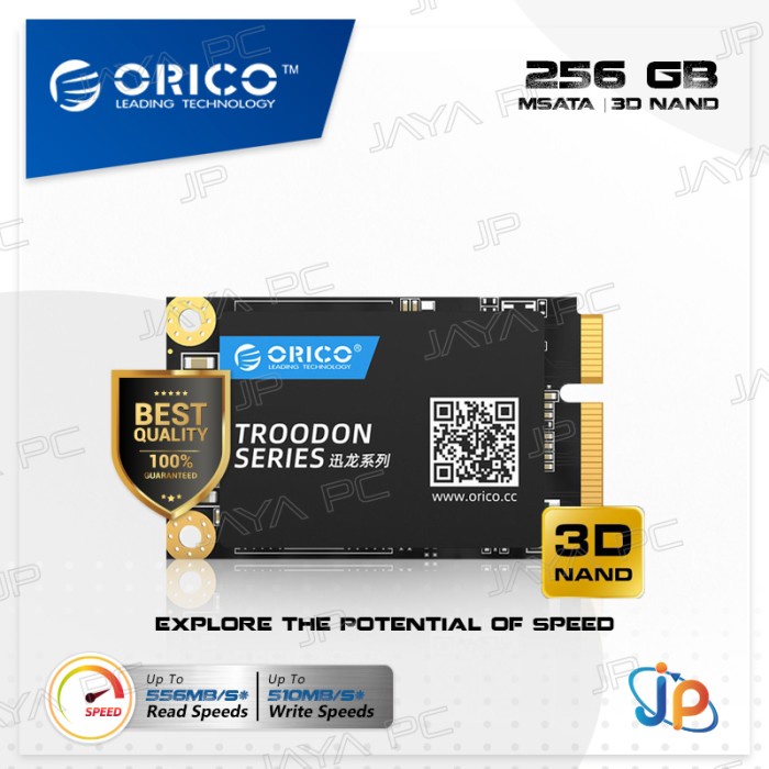 Orico SSD Msata Troodon M200 256GB - 3D Nand TLC 256 GB