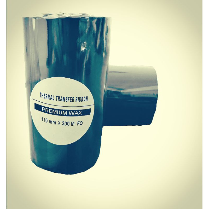 

PREMIUM WAX THERMAL TRANSFER RIBBON TTR 110MM X 300M