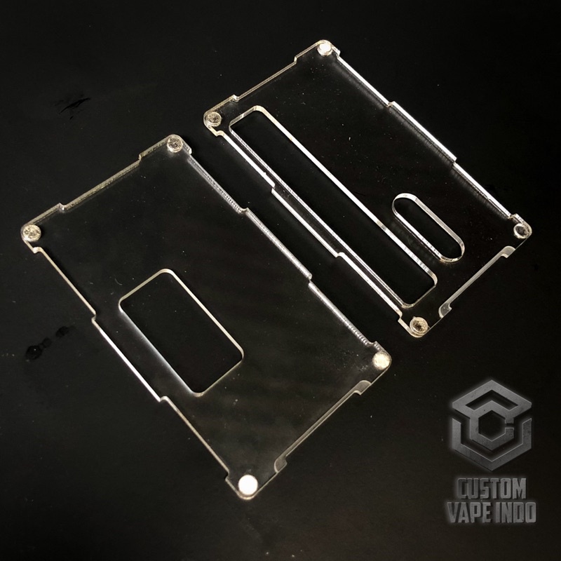 Panel backdoor Clear Billet Box Motif Coak