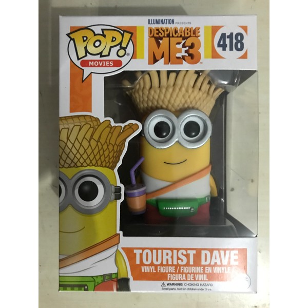 Funko POP Movies: Despicable Me 3 Minions - Tourist Dave