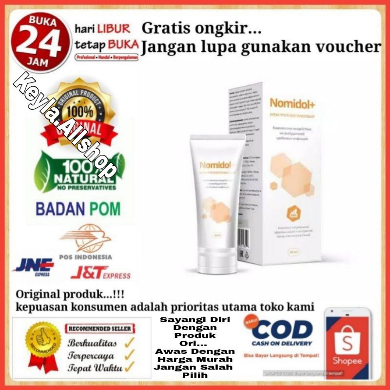 NOMIDOL ASLI ORIGINAL OBAT JAMUR GATAL KUTU AIR BPOM