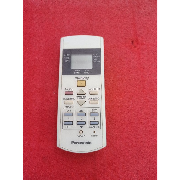 REMOT AC PANASONIC POWERFUL A75C2512 ORIGINAL