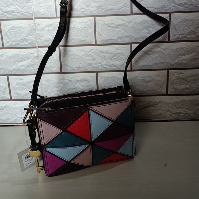 TAS WANITA FOSSIL ORIGINAL - FOSSIL CAMPBELL CROSSBODY MULTI