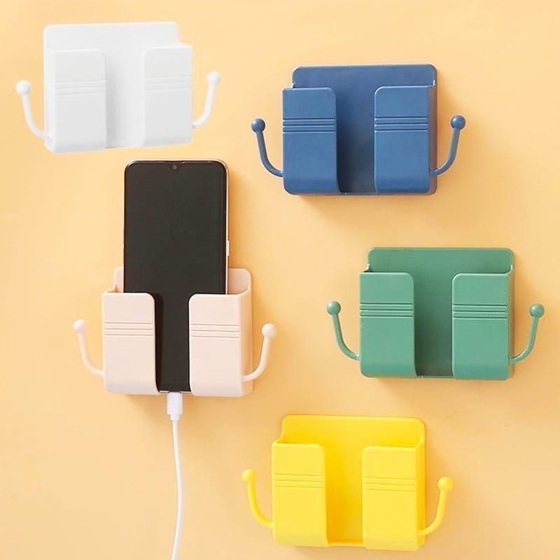 Holder Hp Tempel Dinding - Tempat Hp Remote di Dinding