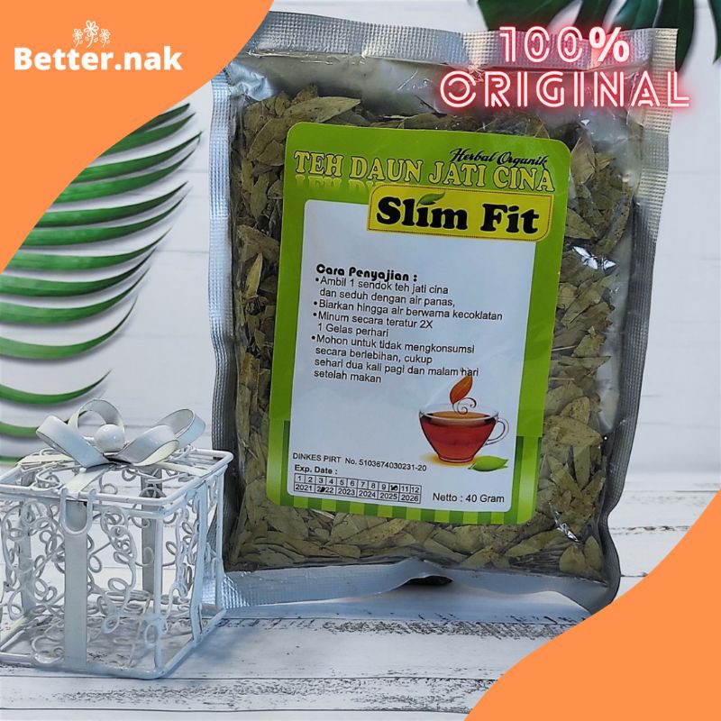 

Teh Daun Jati Cina Slim Fit 40 gram 100% Original