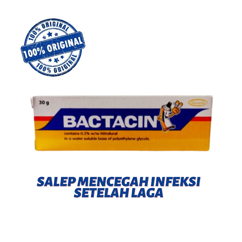 BACTACIN new pack - salep mencegah infeksi pada saat laga