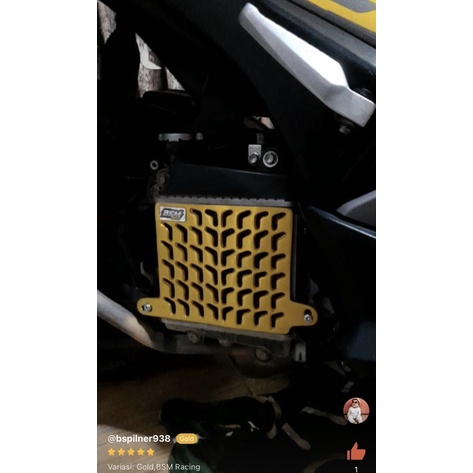 COD Cover radiator BSM RACING yamaha nmax old new aerox lexi line series  tutup radiator pelindung