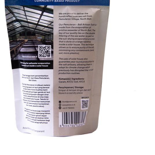 

➸ Javara Pemuteran Sea Salt 500 g ☼