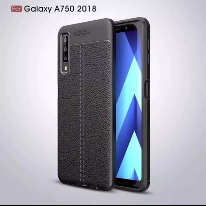 Samsung A7 2018 AUTOFOCUS LEATHER CASE