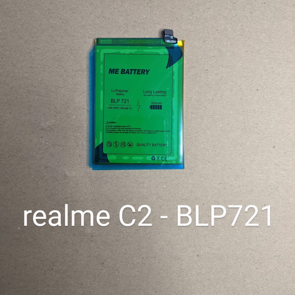 Baterai Realme C2 - BLP721