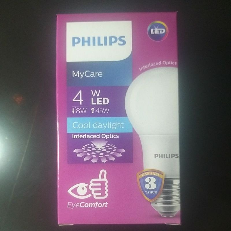lampu philips 4 watt