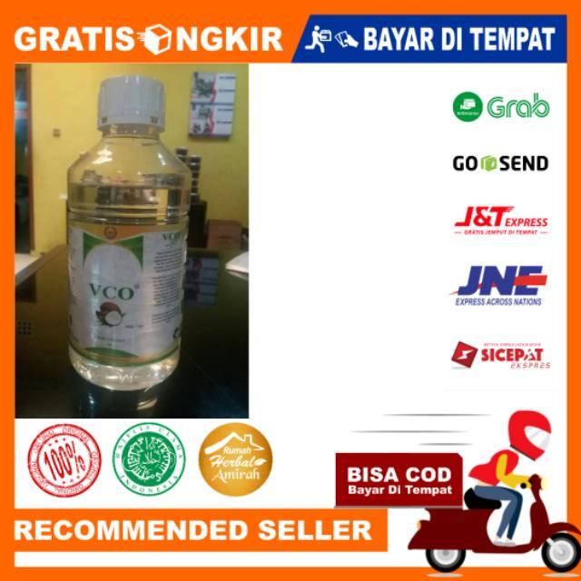 VCO Virgin Coconut Oil | Minyak Kelapa Murni Harmoni Original 1 liter