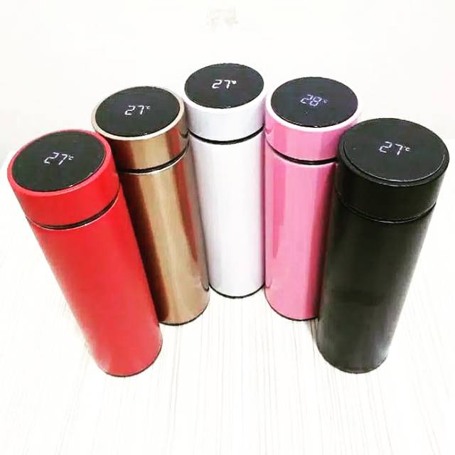 # HJ # Botol Thermos Temperatur Suhu / Smart cup LED thermos termometer dengan suhu