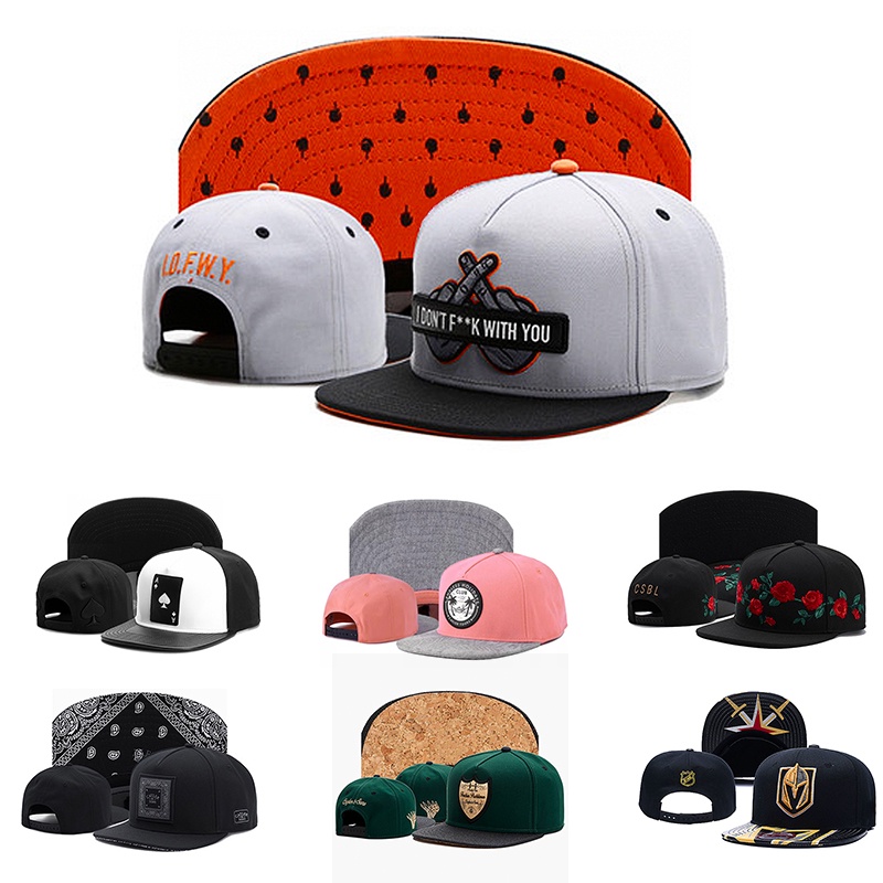 Topi Snapback cap Motif Bordir Jari Tangan Cayler Dan Sons Gaya Hip Hop topi wanita fashion topi pria