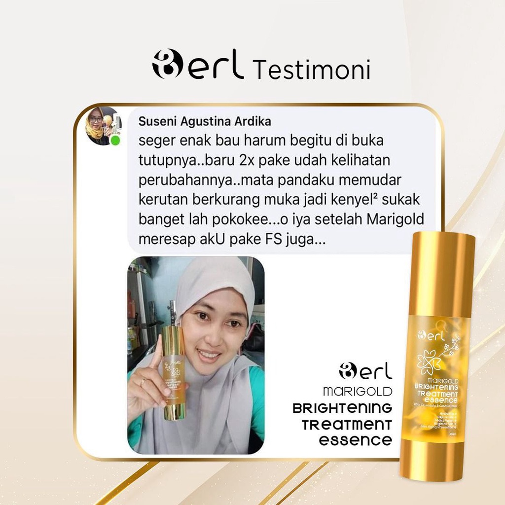 B Erl Marigold Brightening Treatment Essence