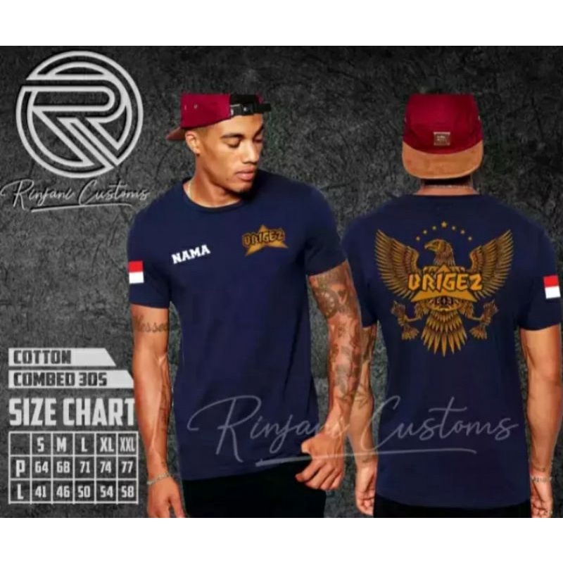 KAOS BRIGEZ GARUDA TANGAN PENDEK-KAOS BRIGEZ GARUDA TANGAN PANJANG GRATIS ID NAMA BISA BAYAR DI TEMP