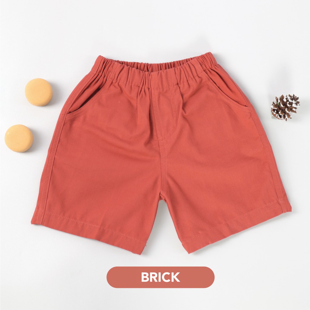 PROMO 7.7 PROMO BAJU LEBARAN MURAH MOOI CELANA ANAK JOGGER CHINOS / CHINOS SHORT KIDS EDISI SPESIAL WARNA BRICK CELANA PENDEK ANAK CELANA PANJANG ANAK 1 - 5 TAHUN